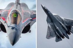 Báo Mỹ dự báo tình huống tiêm kích Rafale đối đầu Su-57 trên bầu trời Ukraine
