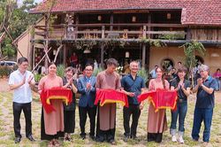 Ra mắt 'Xóm Đoài': Thêm điểm nhấn trong mạng lưới không gian Lễ hội Thiết kế sáng tạo Hà Nội