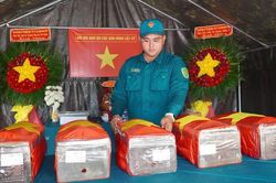Bộ Tư lệnh Thành phố Hồ Chí Minh hoàn thành quy tập 5 hài cốt liệt sĩ tại xã Thường Tân