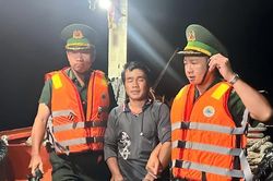 Bộ đội Biên phòng bắt giữ đối tượng phạm tội lẩn trốn trên tàu cá
