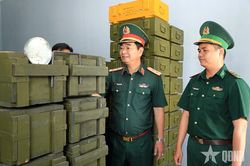 Bộ Quốc phòng kiểm tra sẵn sàng chiến đấu tại Ban chỉ huy Bộ đội Biên phòng tỉnh Tây Ninh