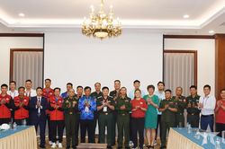 Giải bóng chuyền Quân đội các nước ASEAN mở rộng tranh tài từ ngày 21 đến 26-8 tại Nhà thi đấu Đông Anh