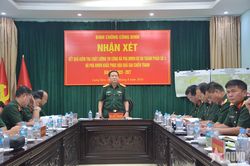 Binh chủng Công binh: Kiểm tra thi công rà phá bom, mìn, vật nổ tại Quân khu 1