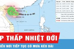 Hôm nay, nhiều nơi tiếp tục có mưa, kéo dài tới 22-8