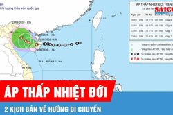 Áp thấp nhiệt đới có khả năng mạnh lên thành bão