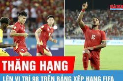 Đội tuyển Việt Nam lên hạng 98 thế giới