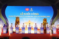 Khởi công tổ hợp nhà ở, thương mại dịch vụ gần 9.000 tỷ đồng tại Nghệ An