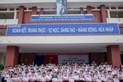 Mang nước sạch đến với hơn 700 học sinh Trường Tiểu học Minh Thạnh trước thềm năm học mới