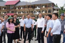 Trường nội trú vùng biên Lào Cai được chọn là điểm cầu trung tâm của lễ khai giảng