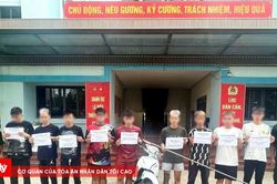 Ngăn chặn hai nhóm thanh, thiếu niên mang hung khí hỗn chiến