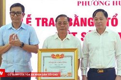 Người chiến sĩ du kích được công nhận liệt sĩ sau 78 năm