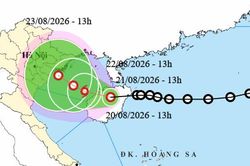 &Aacute;p thấp nhiệt đới sắp v&agrave;o Vịnh Bắc Bộ, khả năng mạnh l&ecirc;n th&agrave;nh b&atilde;o số 4