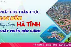 [Motion Graphic] Phát huy thành tựu 195 năm, xây dựng Hà Tĩnh phát triển bền vững