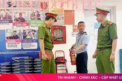 Hướng dẫn trang bị phương tiện PCCC tại chợ, trung tâm thương mại, siêu thị