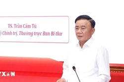 Thường trực Ban Bí thư Trần Cẩm Tú: Chú trọng kiểm tra, giám sát, kỷ luật Đảng