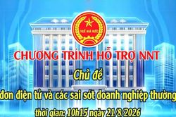 Chuỗi Livestream giải đáp thuế cho doanh nghiệp, hộ và cá nhân kinh doanh
