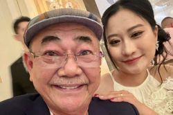 NSND Việt Anh nói lời yêu với vợ trẻ