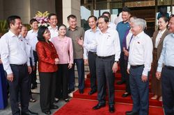 Gặp mặt đại biểu Quốc hội khóa XVI thuộc khối Mặt trận: Phát huy trí tuệ và trách nhiệm đại diện Nhân dân