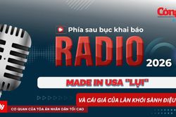 Radio Ph&iacute;a sau bục khai b&aacute;o: Made in USA 'lụi' v&agrave; c&aacute;i gi&aacute; của l&agrave;n kh&oacute;i s&agrave;nh điệu