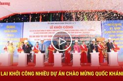 Gia Lai khởi công nhiều dự án chào mừng Quốc khánh 2/9