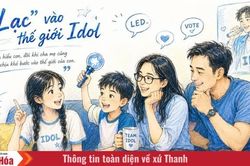 “Lạc” vào thế giới idol
