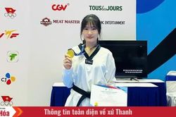 Cô gái dân tộc Mường và những tấm huy chương vàng Taekwondo