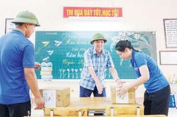 Để học sinh vùng dự án sân bay Gia Bình yên tâm đến trường