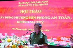 Bắc Ninh: Xây dựng Yên Phong trở thành địa phương an toàn, không ma túy