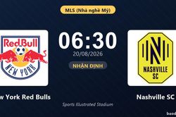 Nhận định New York Red Bulls vs Nashville SC: đội hình dự kiến
