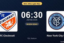 Nhận định FC Cincinnati vs New York City FC: đội h&igrave;nh dự kiến