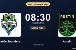 Nhận định Seattle Sounders vs Austin: đội hình dự kiến