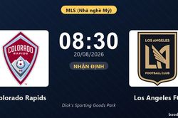 Nhận định Colorado Rapids vs Los Angeles FC: đội hình dự kiến
