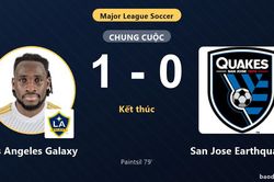 Paintsil tỏa s&aacute;ng ph&uacute;t 79, Los Angeles Galaxy khuất phục San Jose Earthquakes 1-0