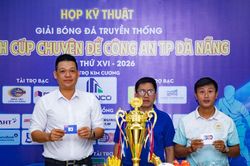 8 đội tranh tài tại Giải bóng đá Chuyên đề Công an thành phố Đà Nẵng lần thứ XVI