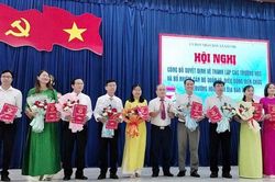 Xã Gò Nổi sáp nhập 9 trường học thành 4 trường công lập mới