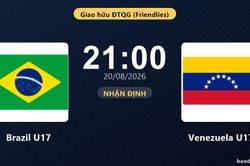 Nhận định Brazil U17 vs Venezuela U17: đội hình dự kiến