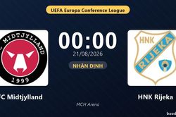 Nhận định FC Midtjylland vs HNK Rijeka: đội hình dự kiến