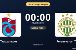 Nhận định Trabzonspor vs Ferencvarosi TC: đội hình dự kiến