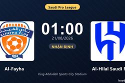 Nhận định Al-Fayha vs Al-Hilal Saudi FC: đội hình dự kiến