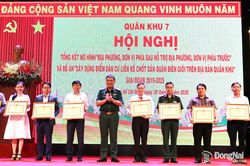 Nhân rộng các mô hình 'Địa phương, đơn vị phía sau hỗ trợ địa phương, đơn vị phía trước'