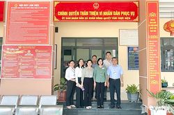 Lãnh đạo UBND thành phố Đồng Nai kiểm tra công vụ tại xã Xuân Đông