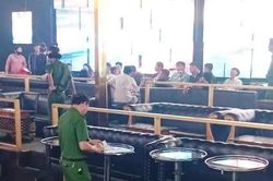 Kiểm tra, phát hiện 17 đối tượng dương tính ma túy tại quán 268 Titan Club