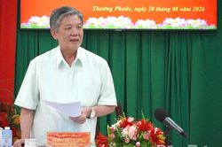 Bí thư Tỉnh ủy Ngô Chí Cường: Phát huy tối đa tiềm năng, lợi thế xã biên giới Thường Phước