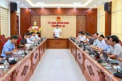 Phó Chủ tịch UBND tỉnh Lâm Hải Giang chủ trì cuộc họp về sắp xếp các cơ sở giáo dục