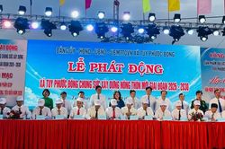 Tuy Phước Đ&ocirc;ng ph&aacute;t động phong tr&agrave;o chung sức x&acirc;y dựng n&ocirc;ng th&ocirc;n mới giai đoạn 2026-2030