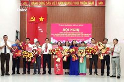 Xã Vạn Hưng công bố quyết định thành lập 3 trường học và kiện toàn đội ngũ cán bộ quản lý