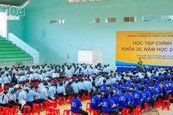 Hơn 1.000 học sinh, sinh vi&ecirc;n được tuy&ecirc;n truyền về ph&ograve;ng, chống ma t&uacute;y
