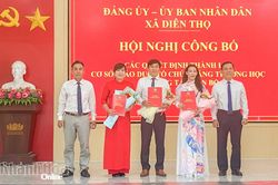X&atilde; Di&ecirc;n Thọ c&ocirc;ng bố quyết định th&agrave;nh lập c&aacute;c cơ sở gi&aacute;o dục