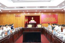 Đoàn kiểm tra, giám sát số 234 làm việc với Sở Nội vụ Lạng Sơn