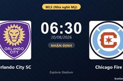Nhận định Orlando City SC vs Chicago Fire: đội hình dự kiến